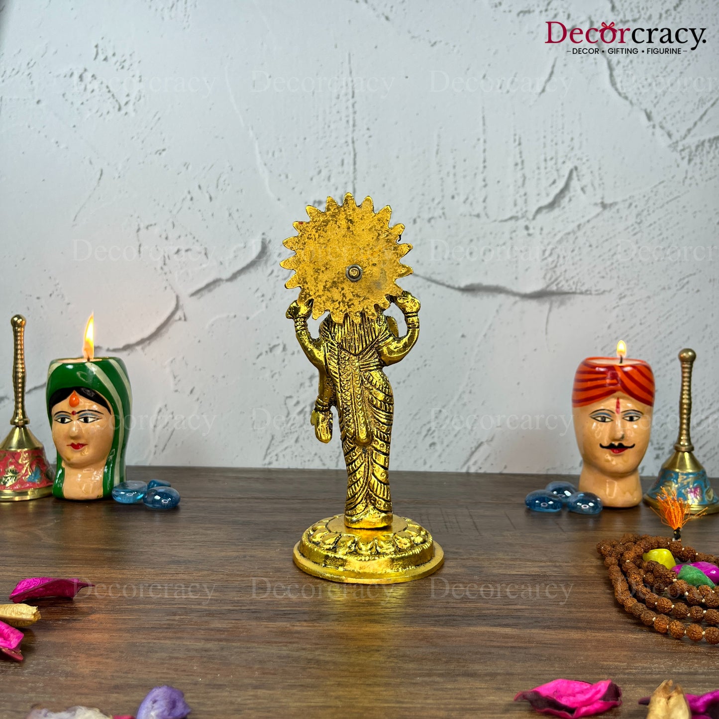 Devi Lakshmi Metal golden