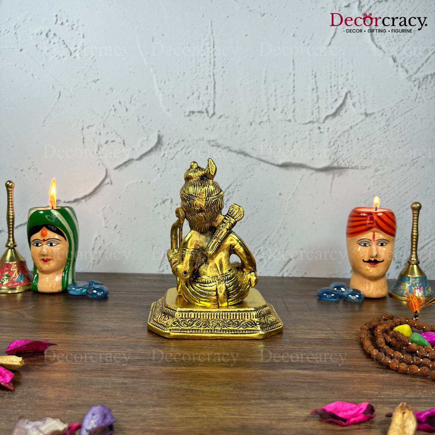 Shree Ram Lalla Ayodhya Metal golden