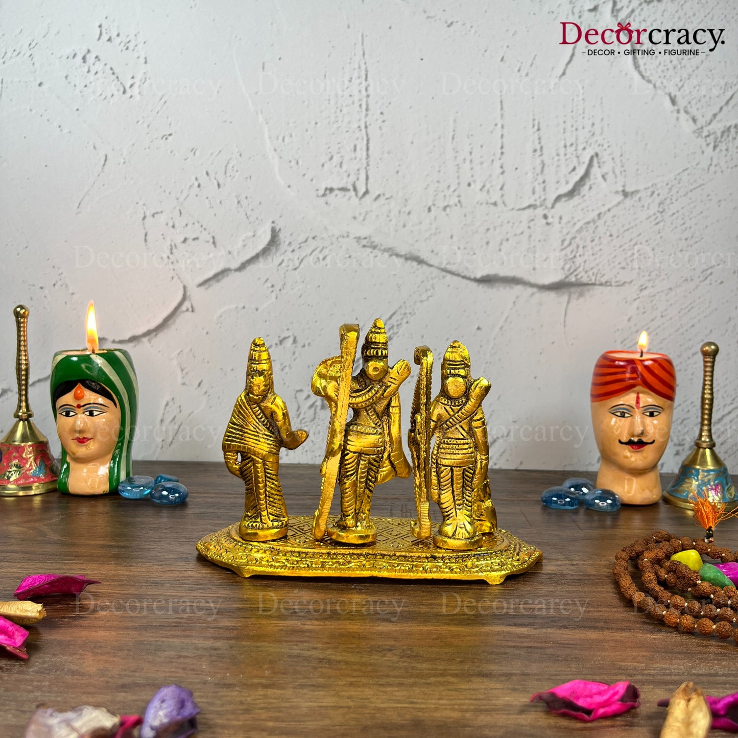 Shree Ram Darbaar Metal golden