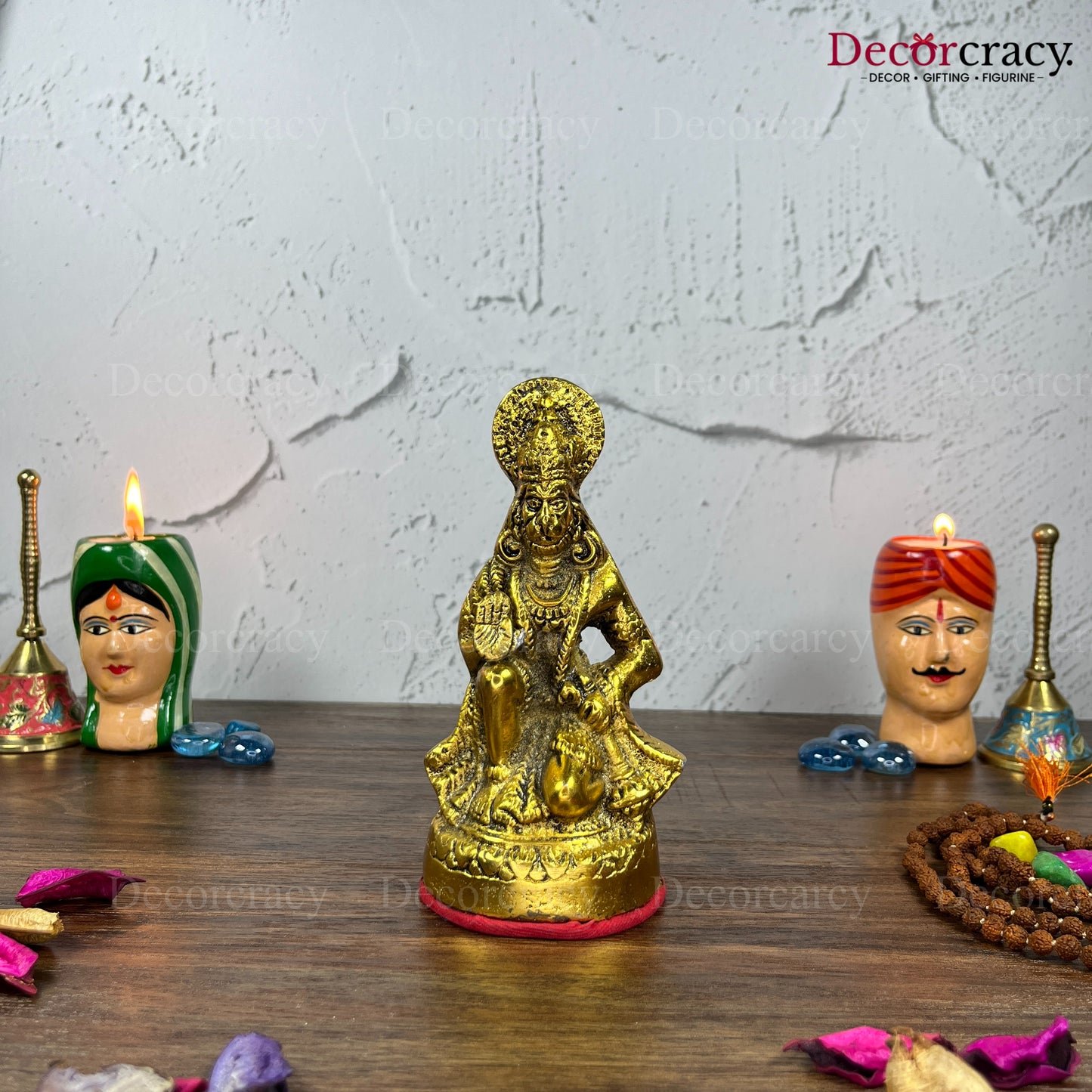 Shree Hanuman Ji Metal golden