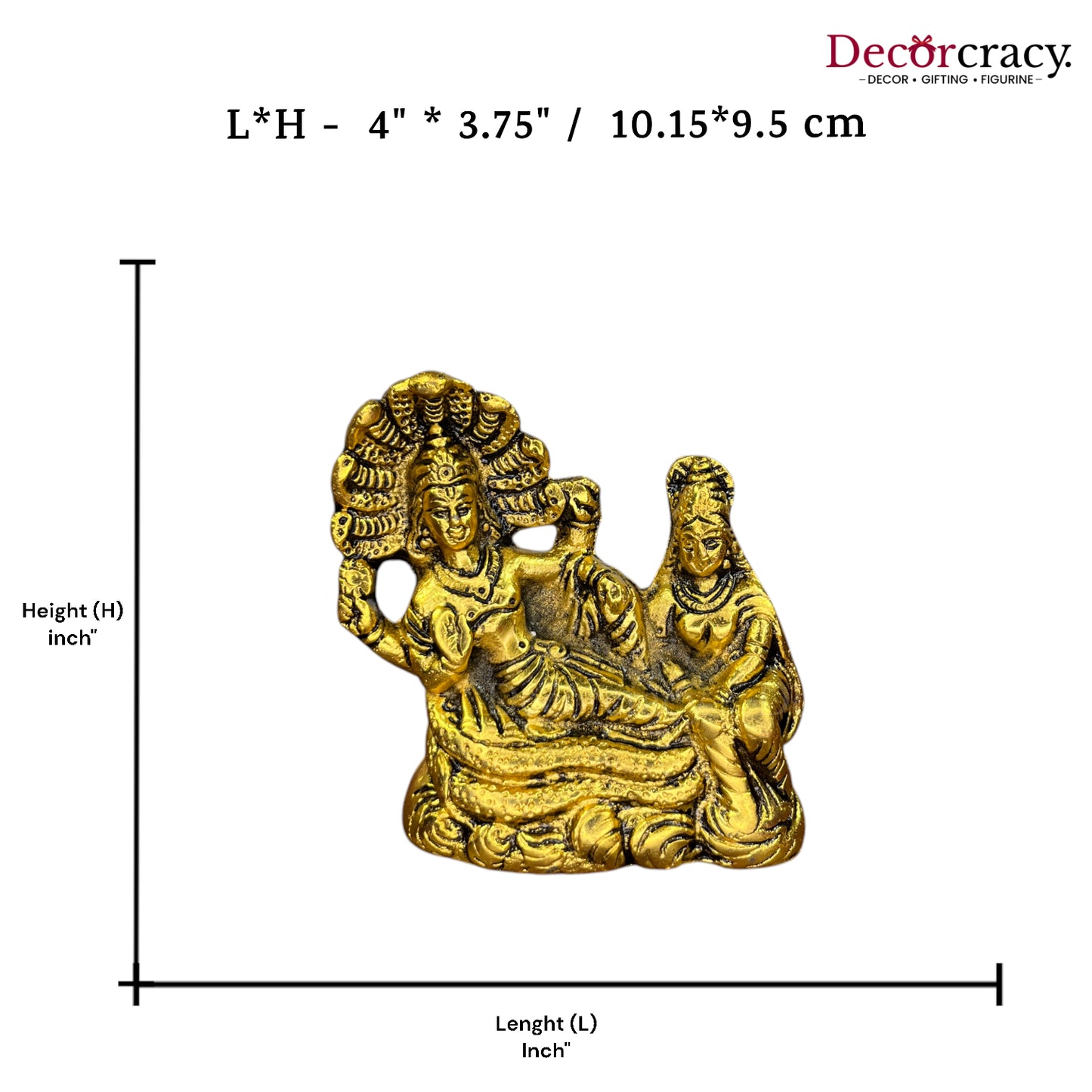 Shree Laxmi Narayan Metal golden