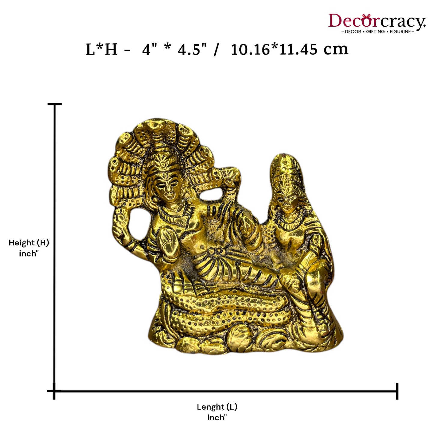 Shree Lakshami Narayan Metal golden