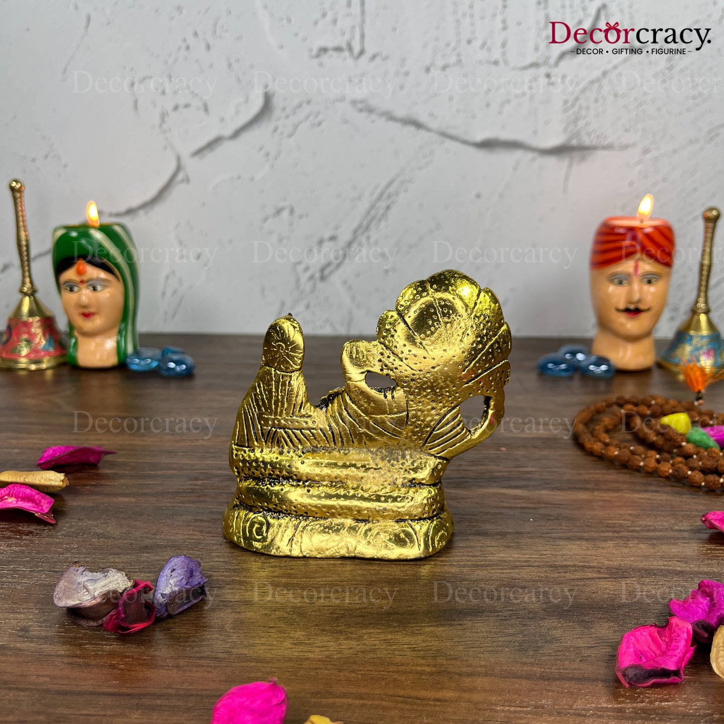 Shree Lakshami Narayan Metal golden
