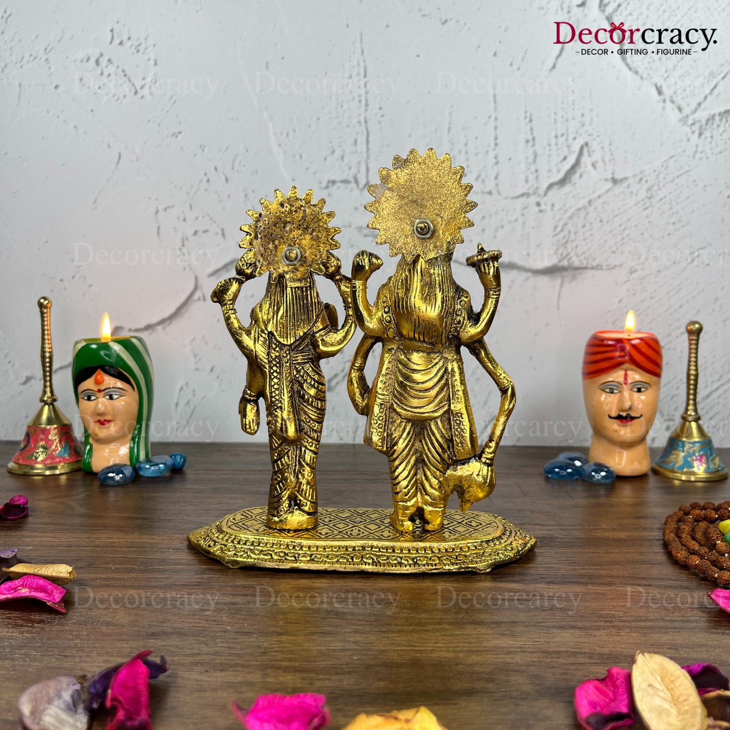 Shree Laxmi Narayan Metal golden