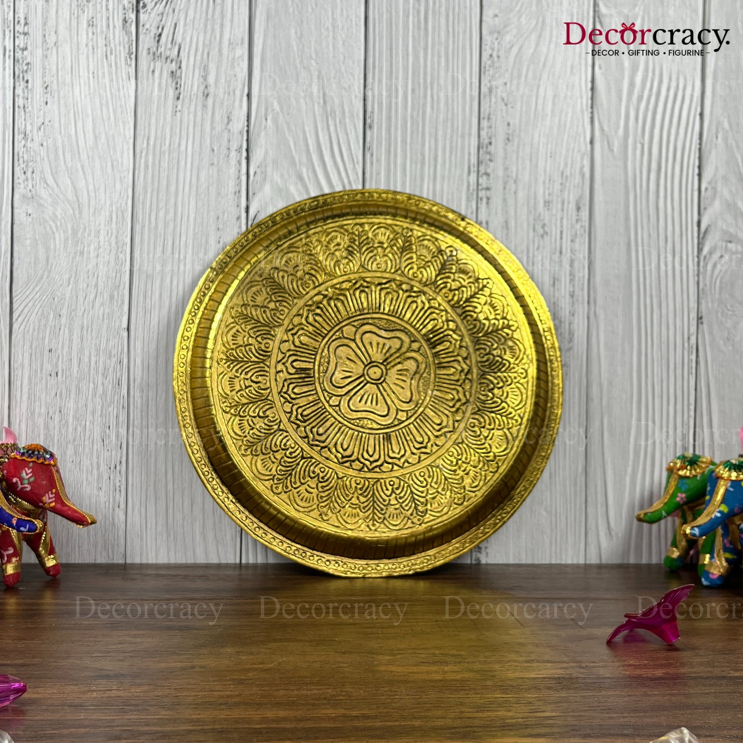 Plate Metal golden