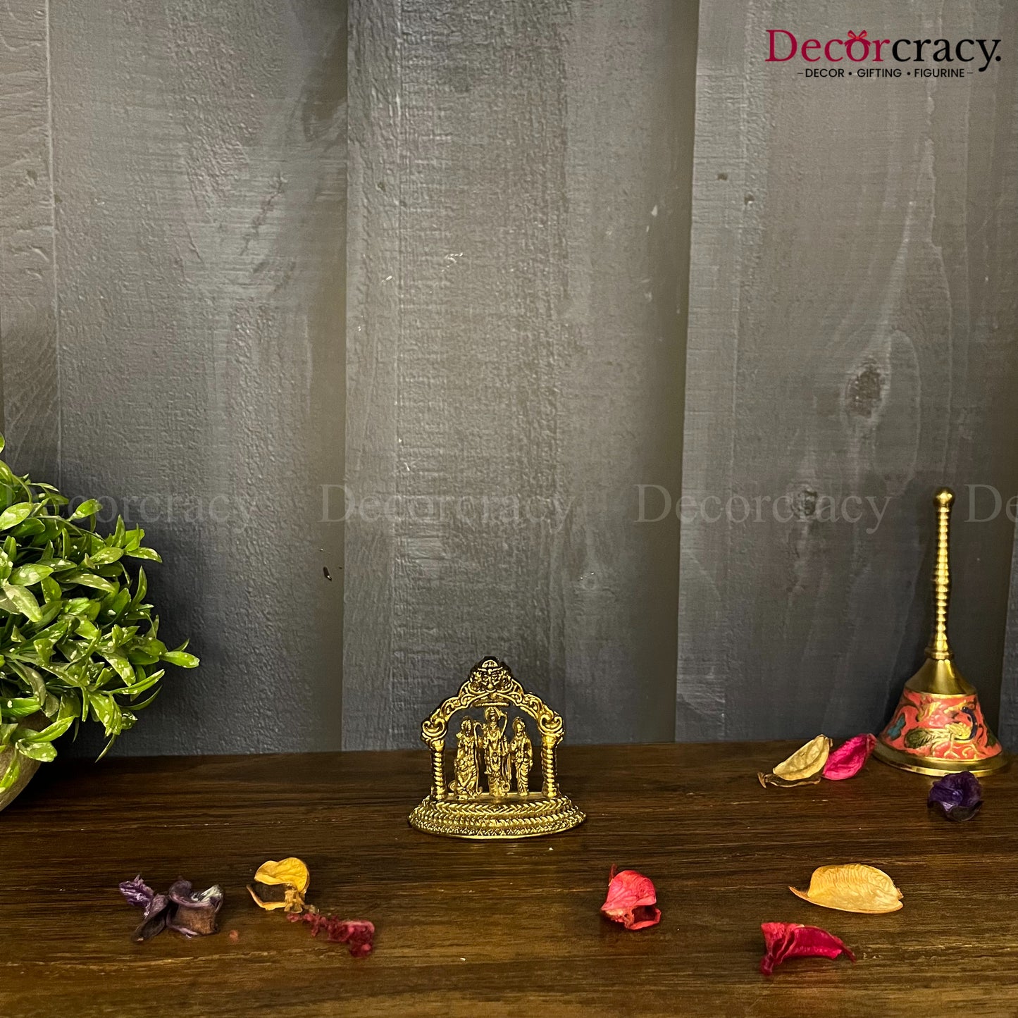Shree Ram Darbar Metal golden
