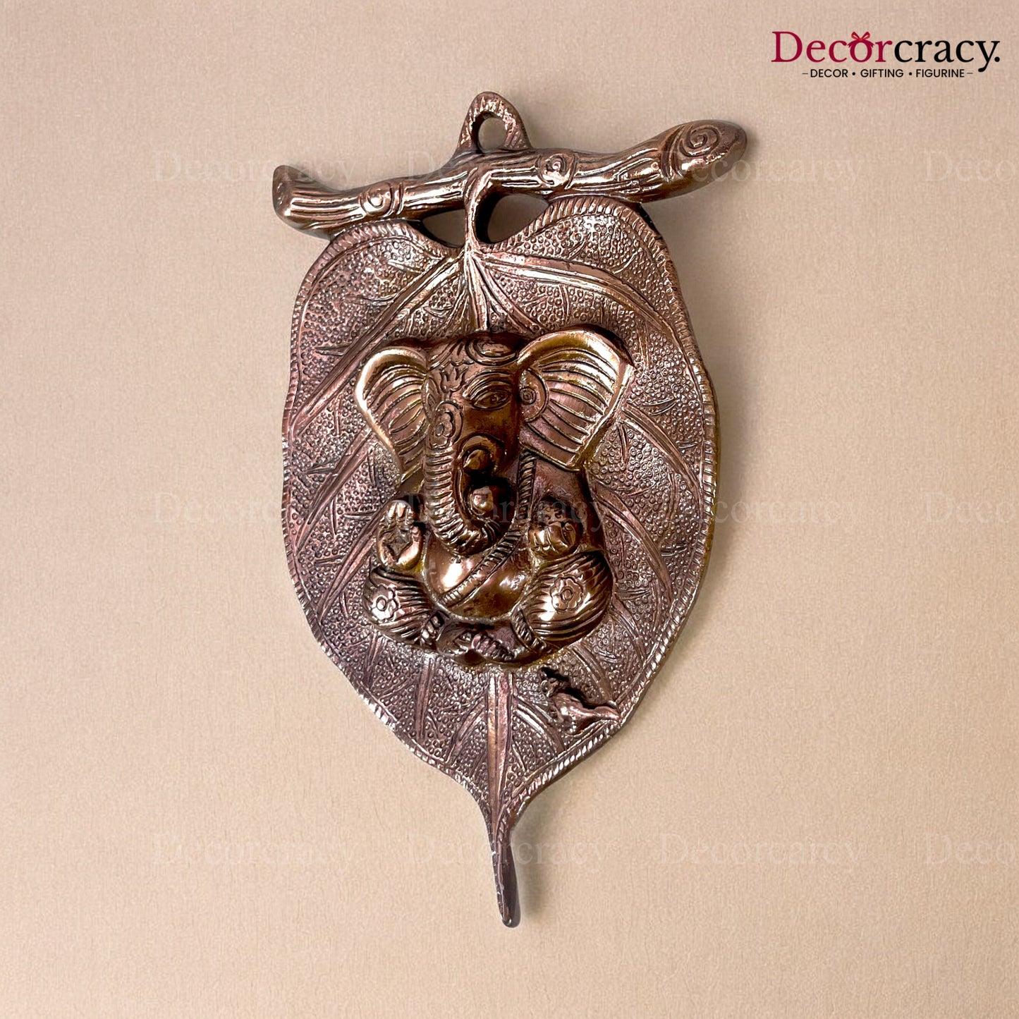 Shree Ganesh Leaf Metal copper