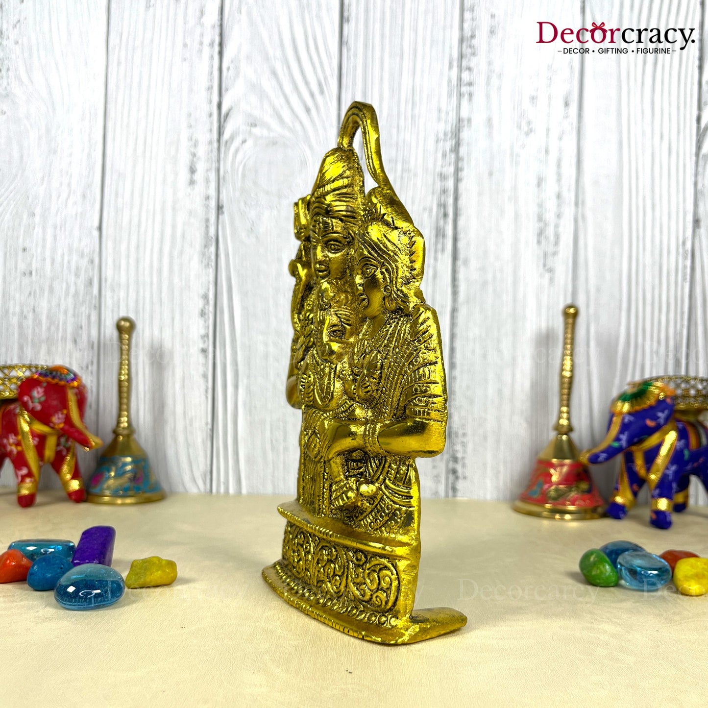 Shiv Pariwar Metal golden