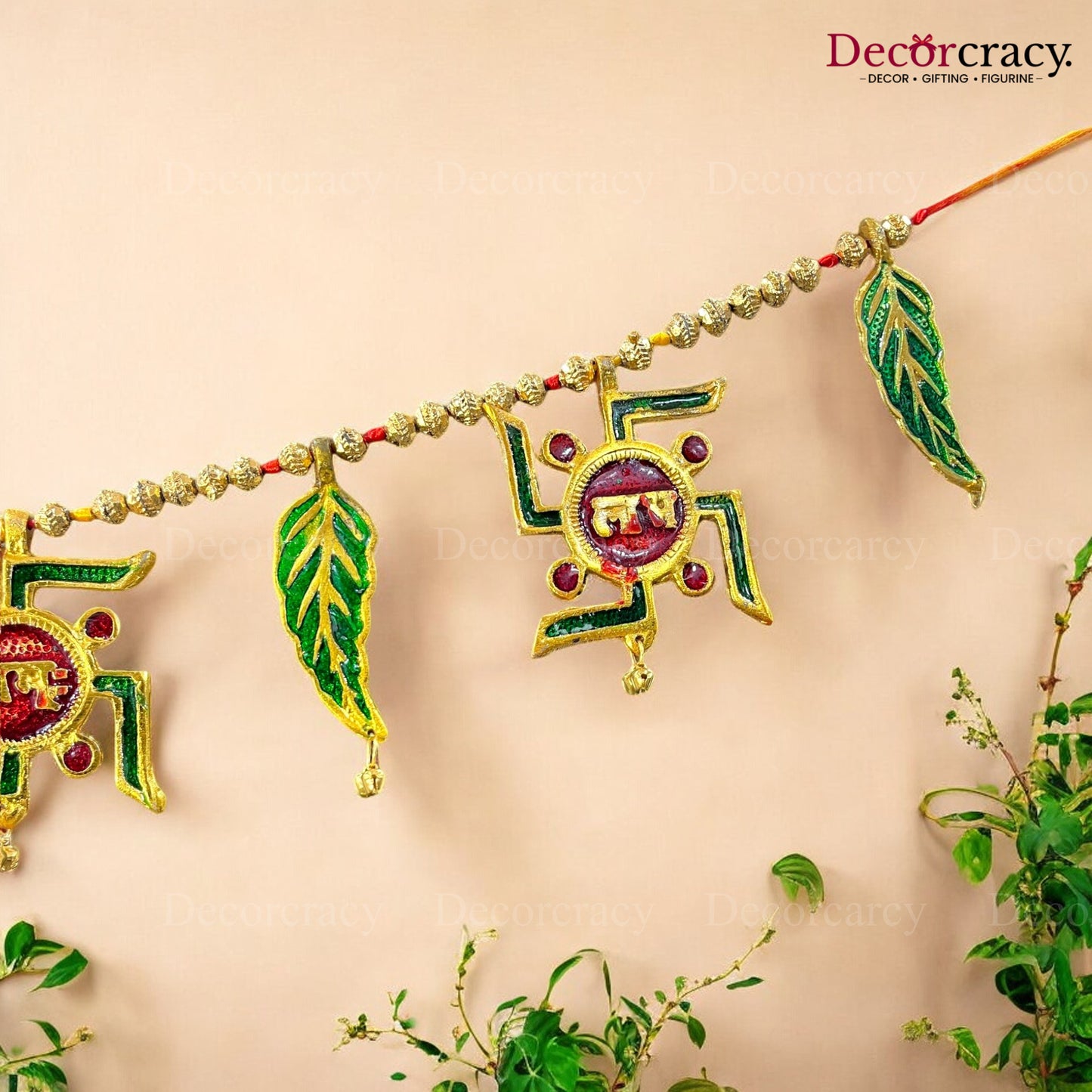 Shubh Labh Swastik Bandarwaal Metal Multicolor