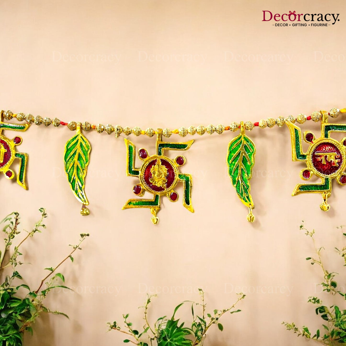 Shubh Labh Swastik Bandarwaal Metal Multicolor