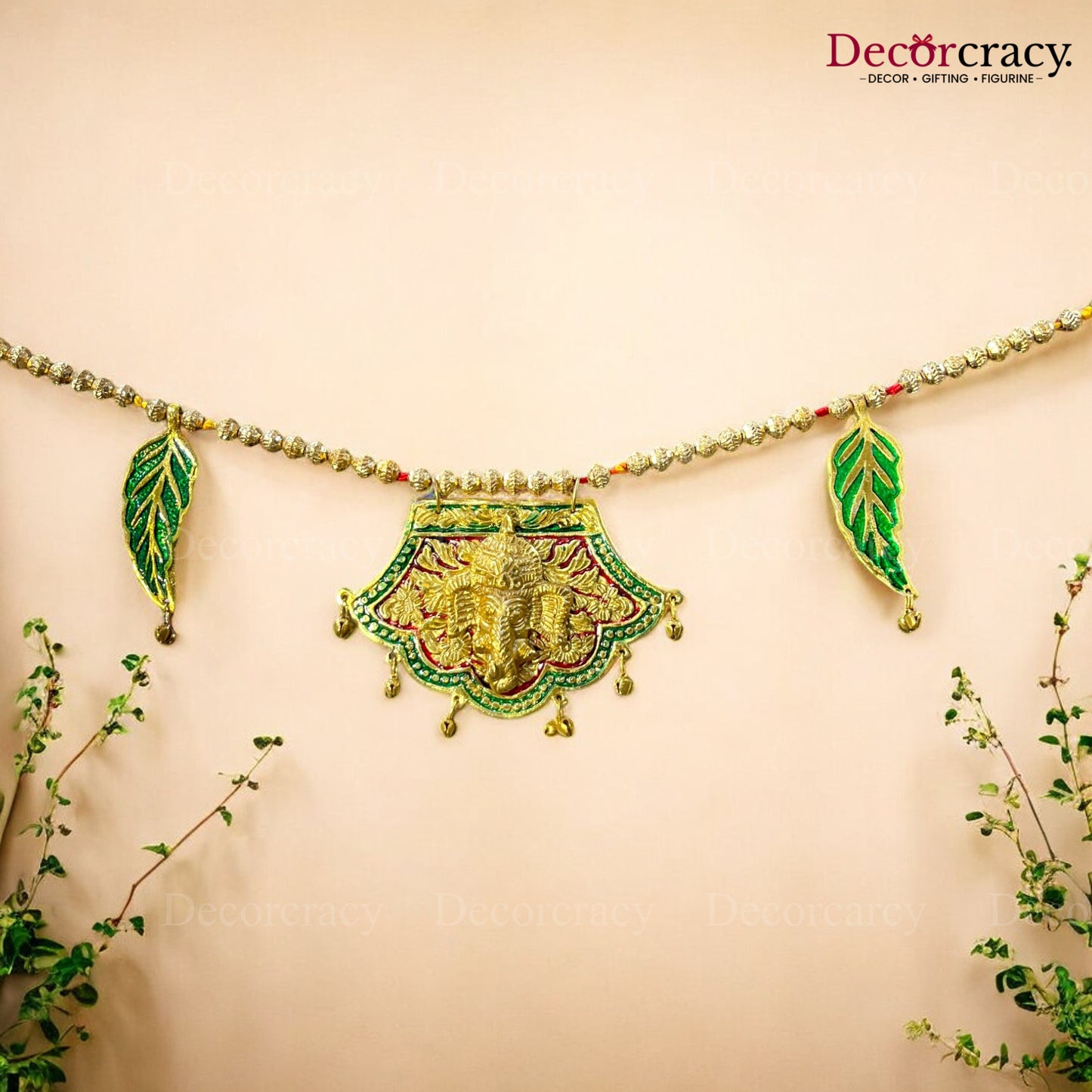 Shubh Labh Ganesh Bandarwaal Metal Multicolor