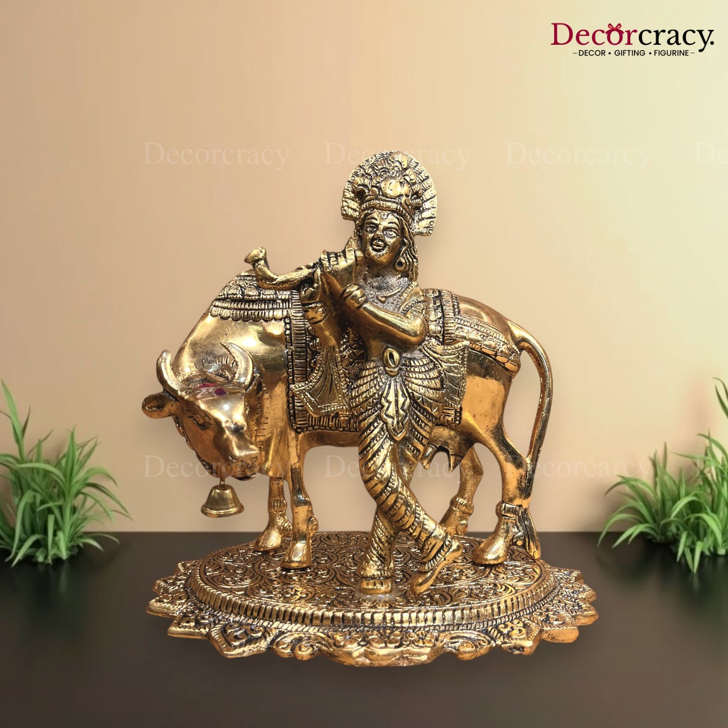 Shree Krishna guy Metal golden