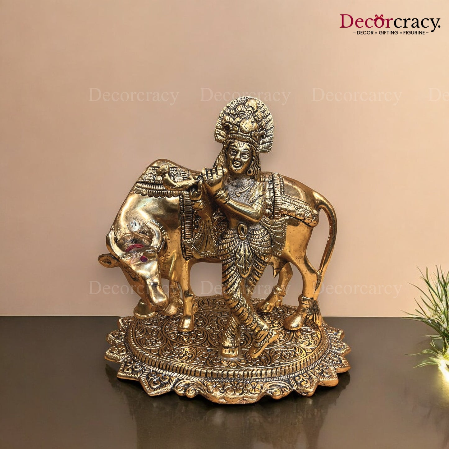 Shree Krishna guy Metal golden