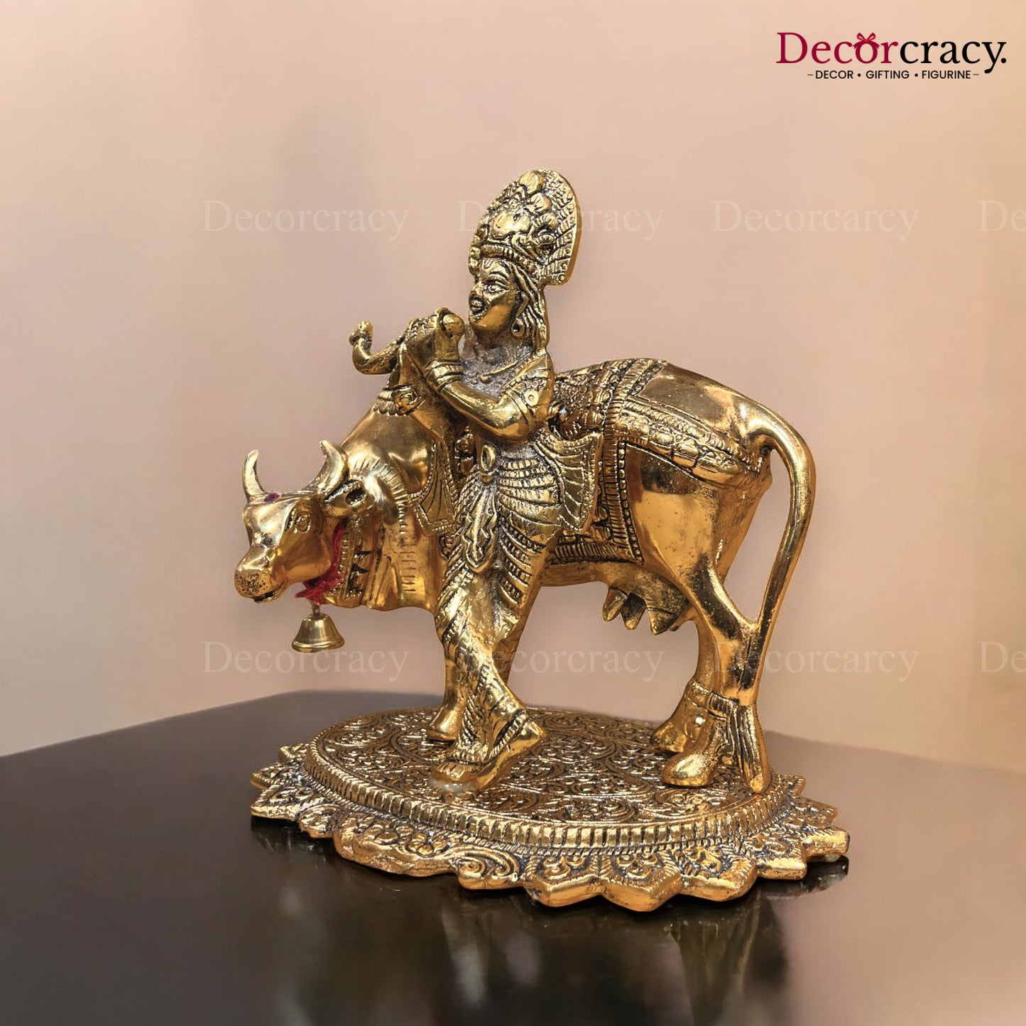 Shree Krishna guy Metal golden