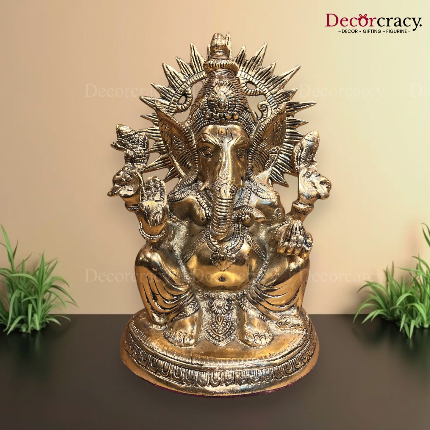 Shree Ganesh Ji Metal golden