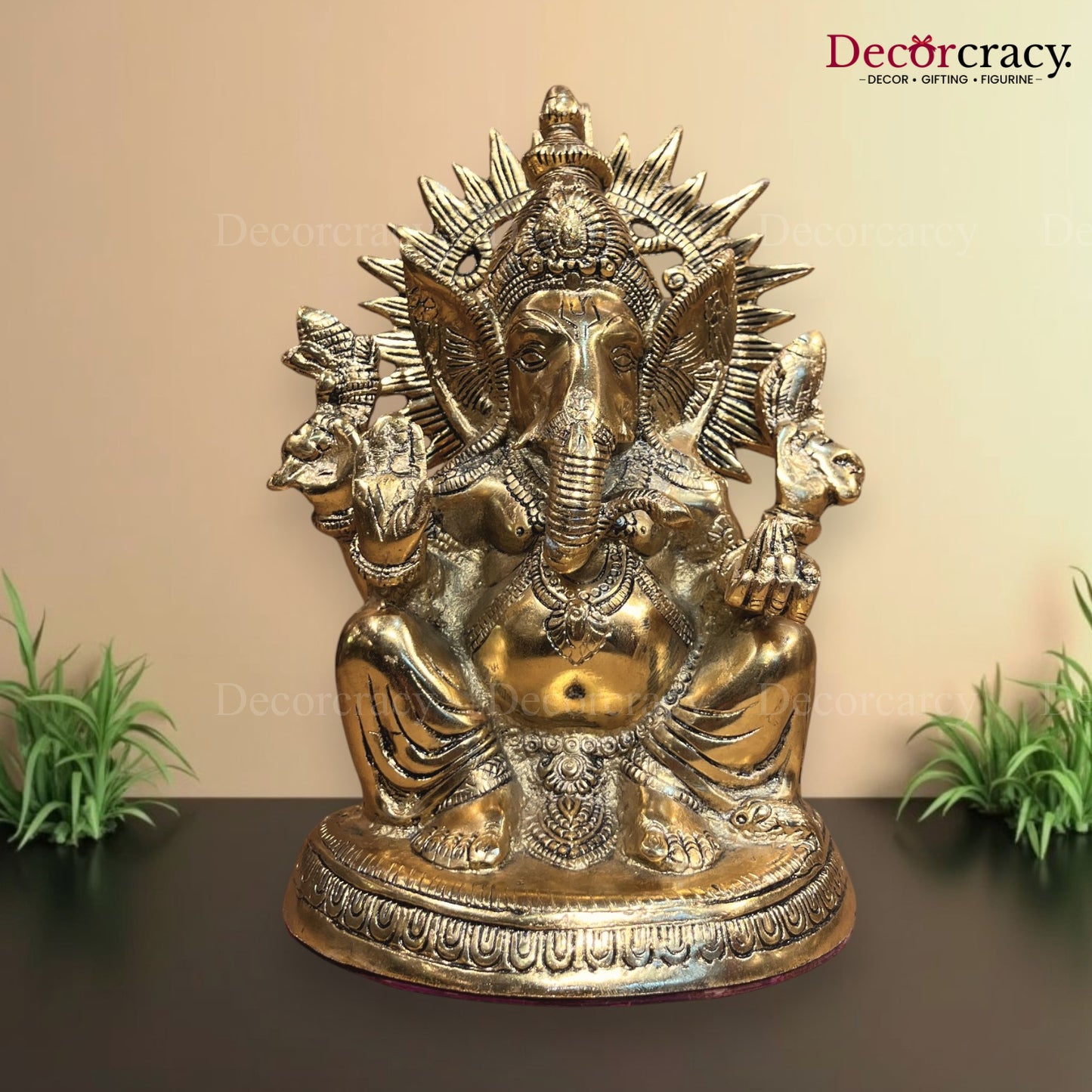 Shree Ganesh Ji Metal golden