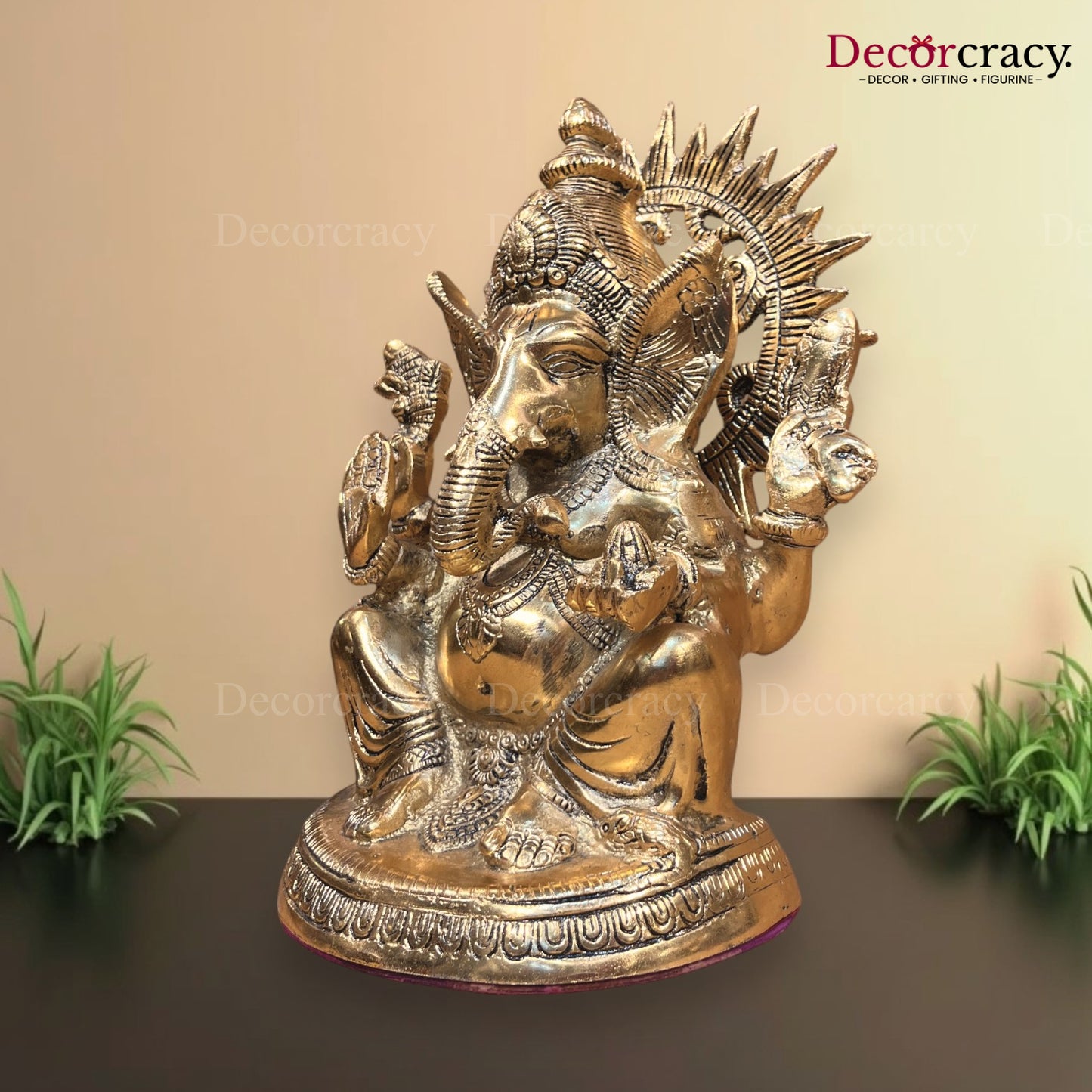 Shree Ganesh Ji Metal golden