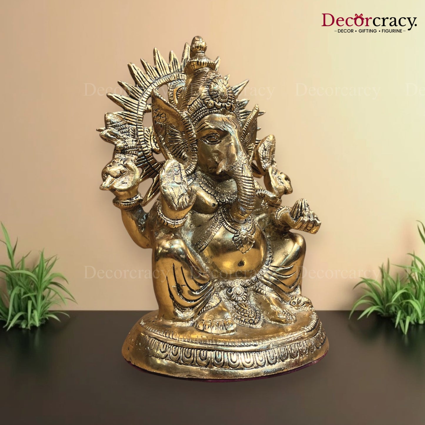 Shree Ganesh Ji Metal golden