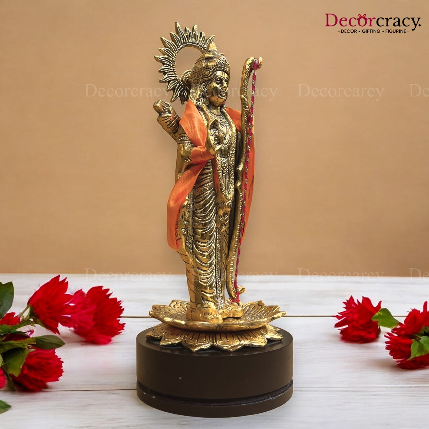 Shree Ram Ayodhya Pavti Metal golden