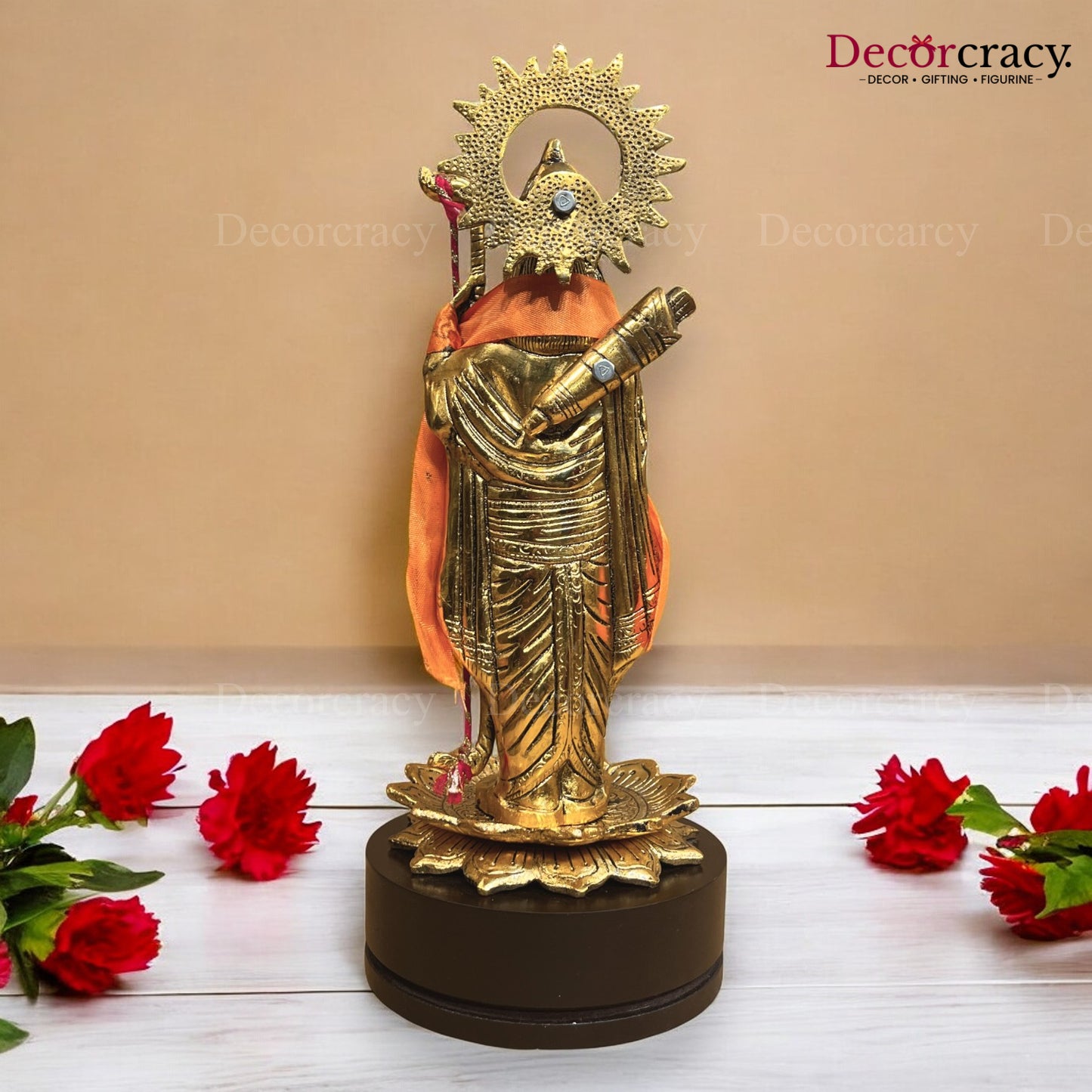 Shree Ram Ayodhya Pavti Metal golden