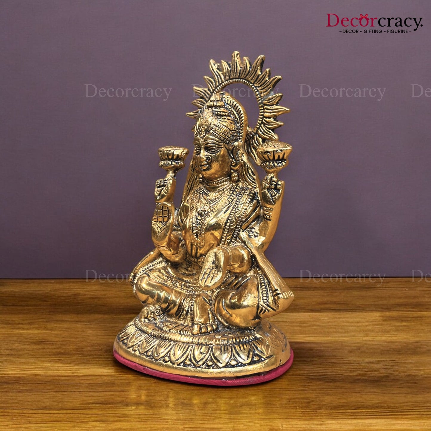 Shree Lakshi Ji Metal golden