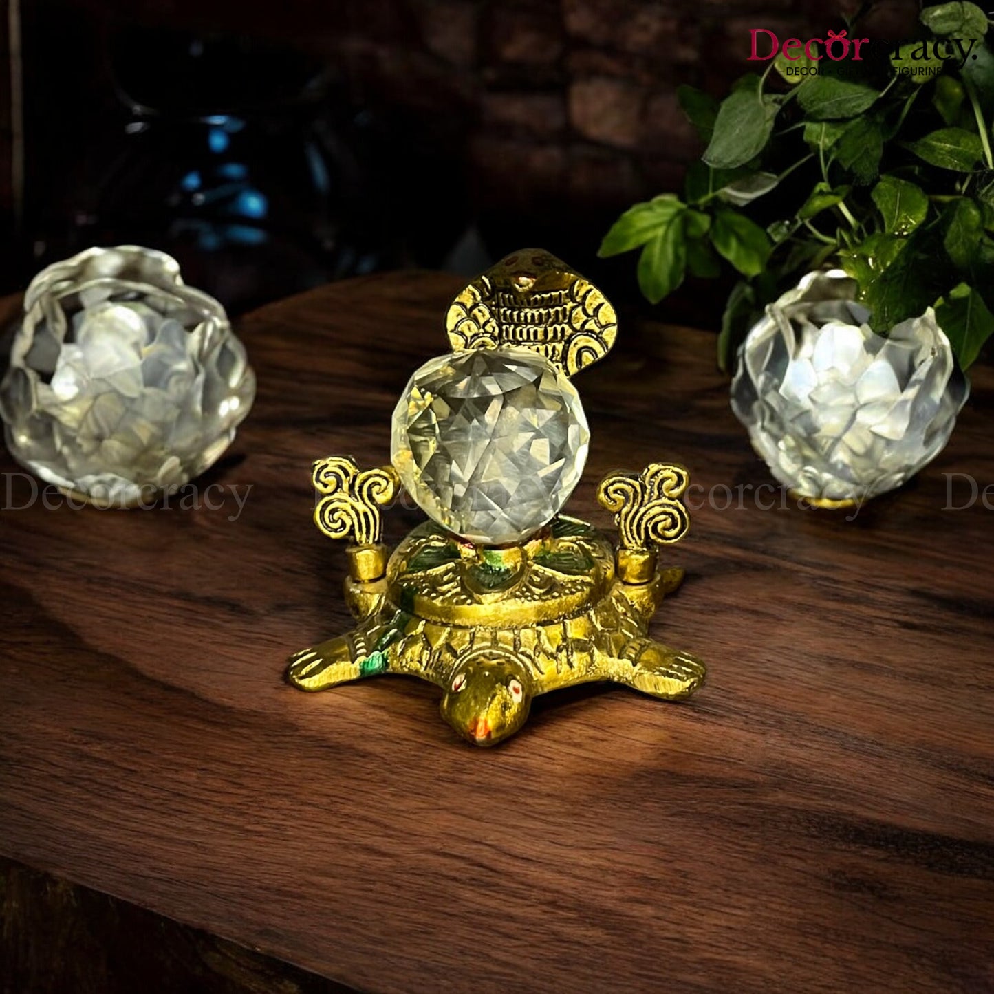 Nagmani Tortoise Metal golden
