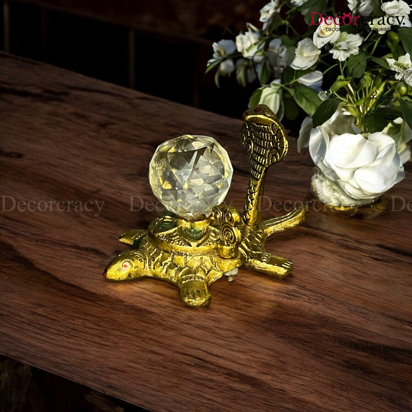 Nagmani Tortoise Metal golden
