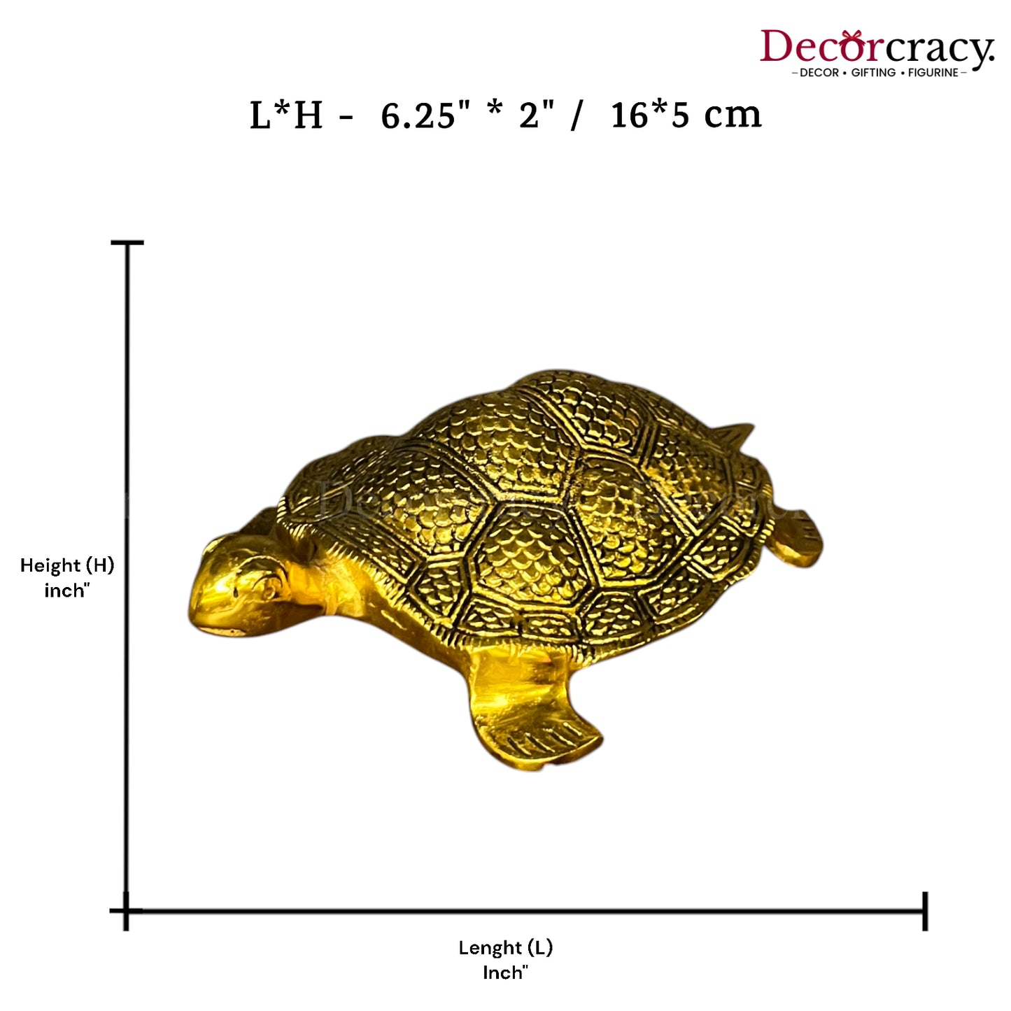Tortoise Golden Metal golden