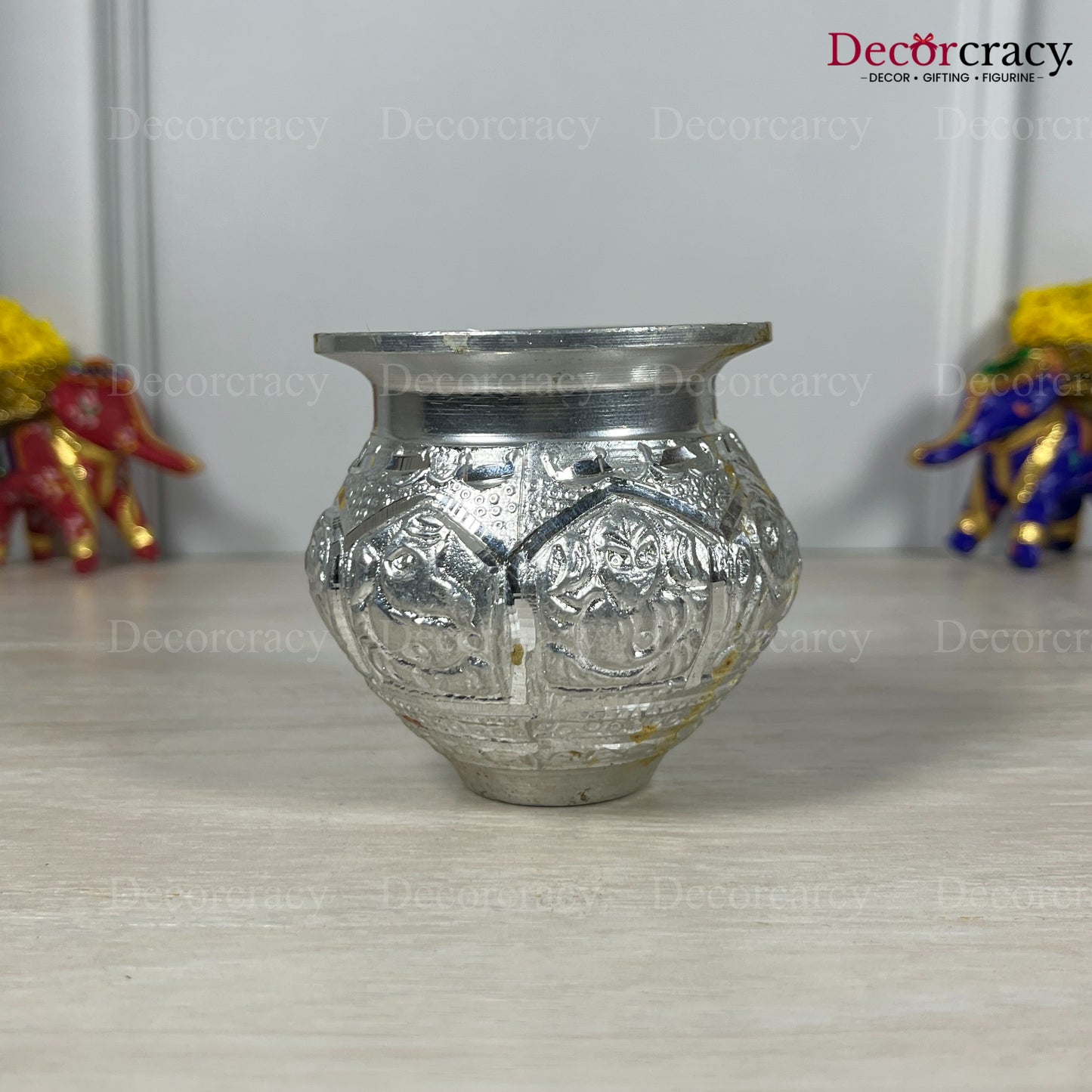 Kalash Lota Metal Utensil Pooja Medium 3"