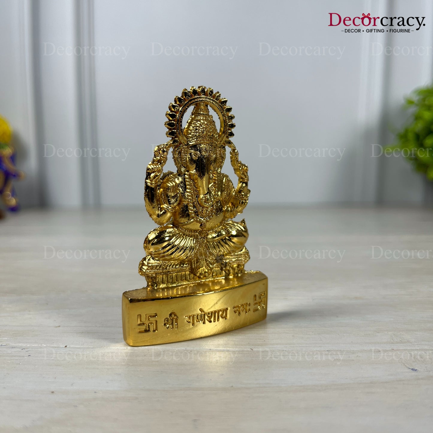 Shree Ganesh Golden Metal God SP Idol