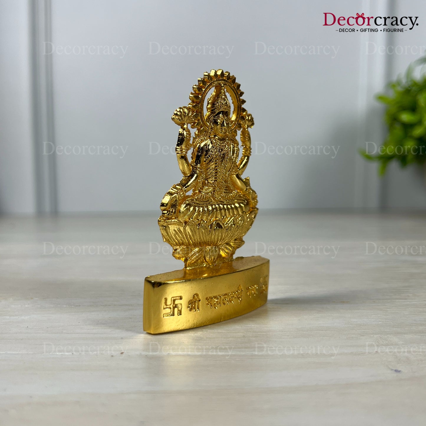 Shree Lakshmi Golden Metal God SP Idol