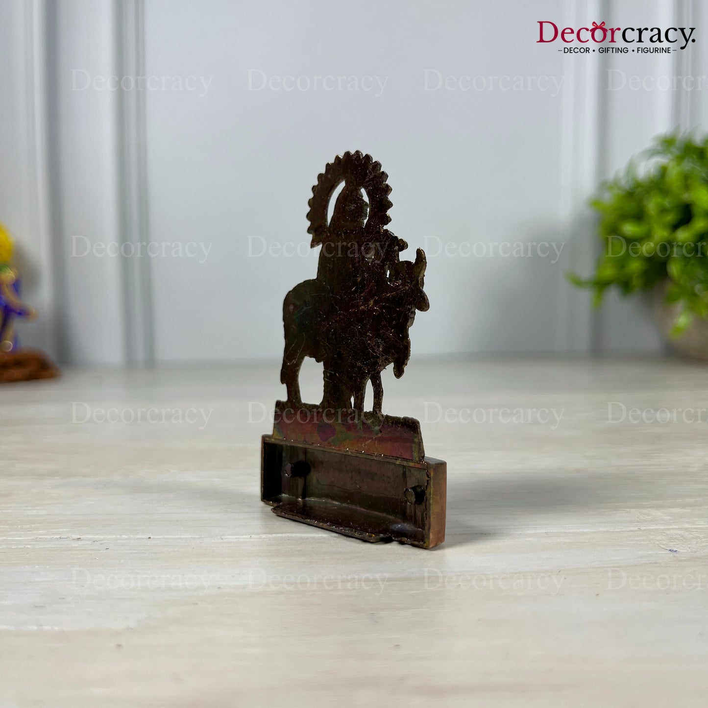 Shree Krishna Guy Antique Copper Metal God SP Idol