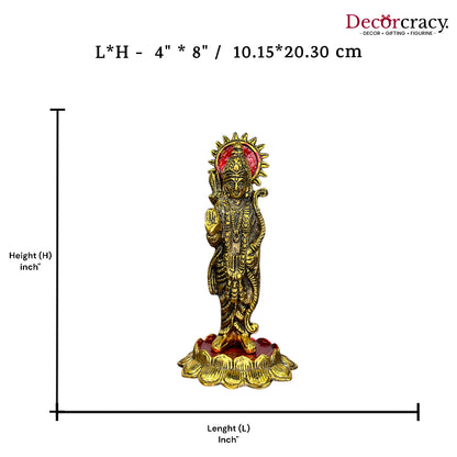 Shree Ram Ayodhya Metal golden