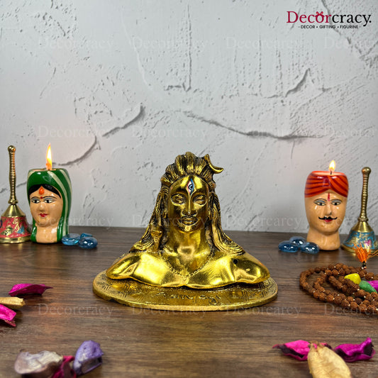 Aadiyogi Metal golden