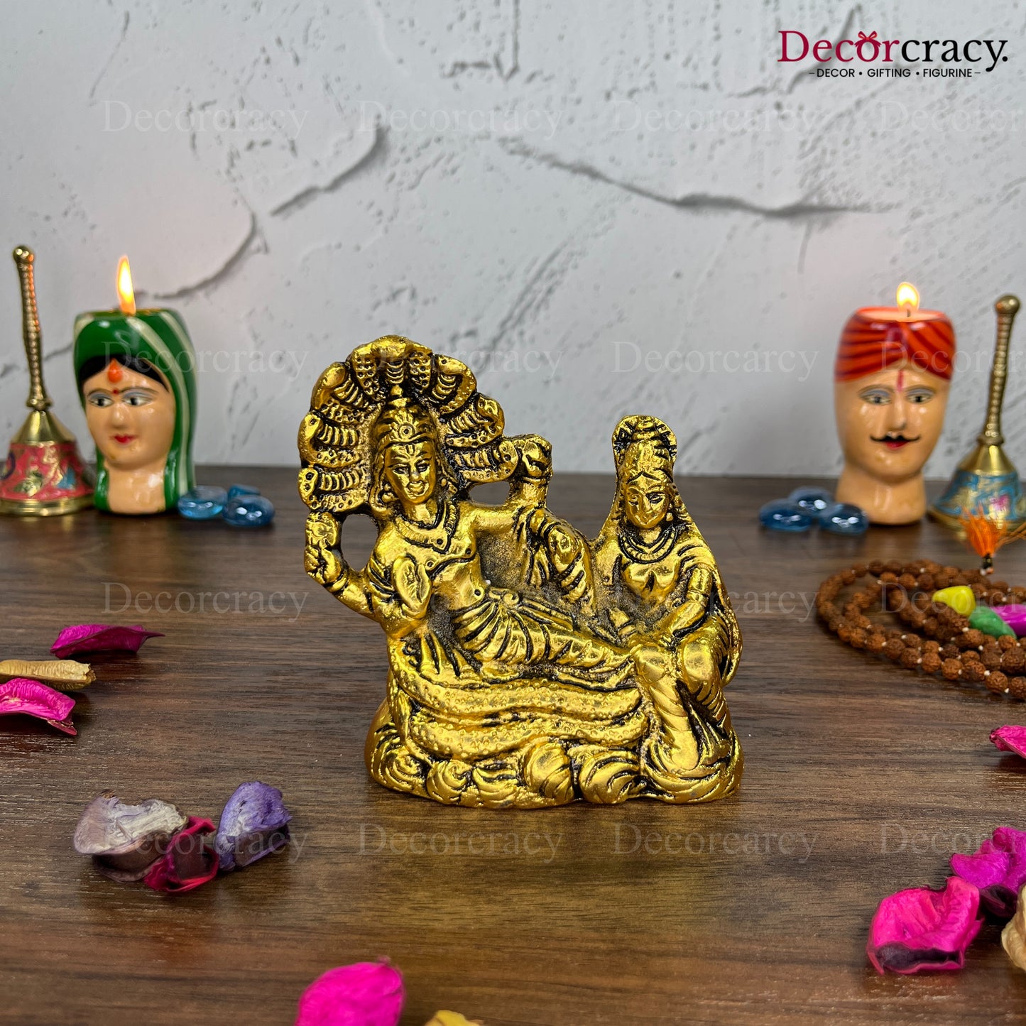 Shree Laxmi Narayan Metal golden