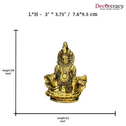Shree Kuber Ji Metal golden