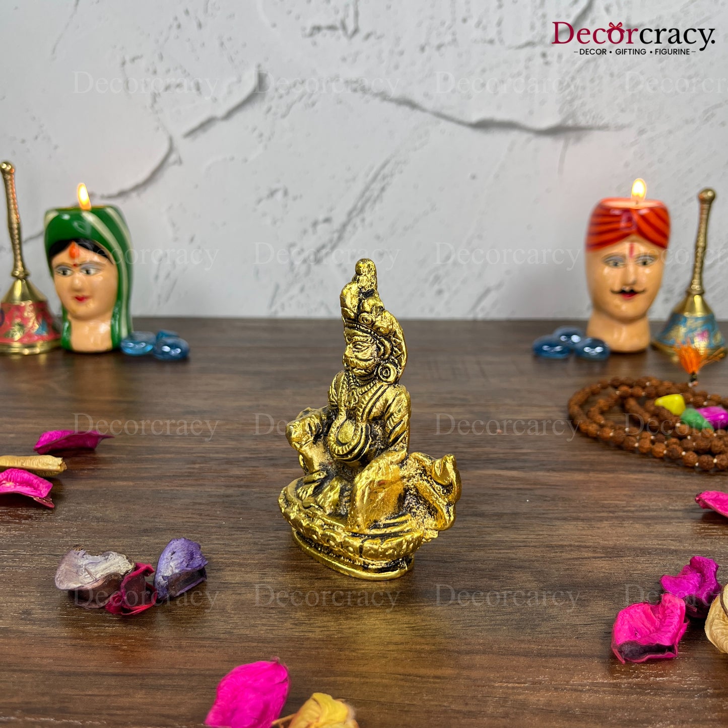 Shree Kuber Ji Metal golden