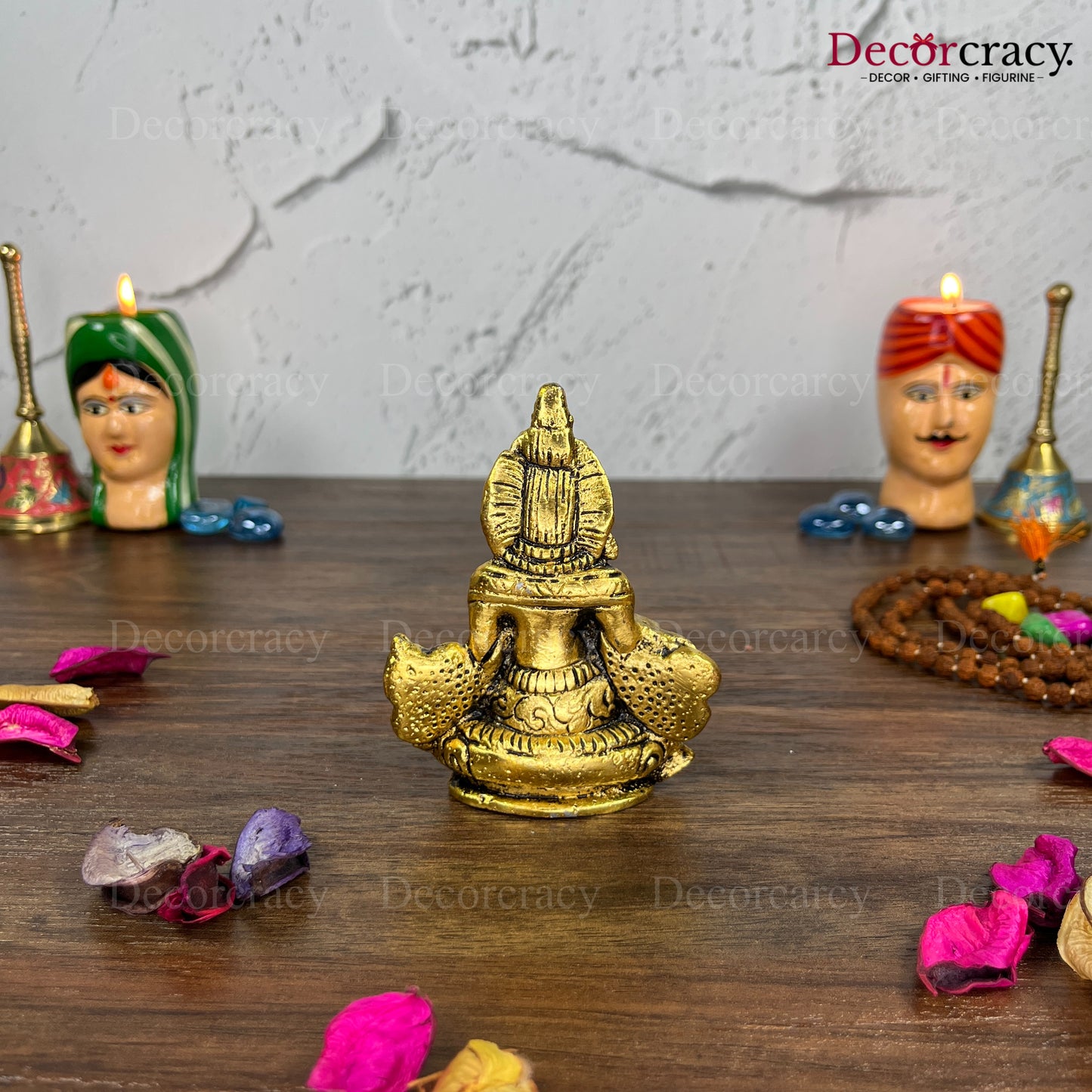 Shree Kuber Ji Metal golden