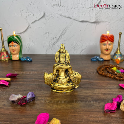 Shree Kuber Ji Metal golden