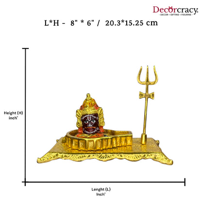 Shree Mahakaal Metal golden