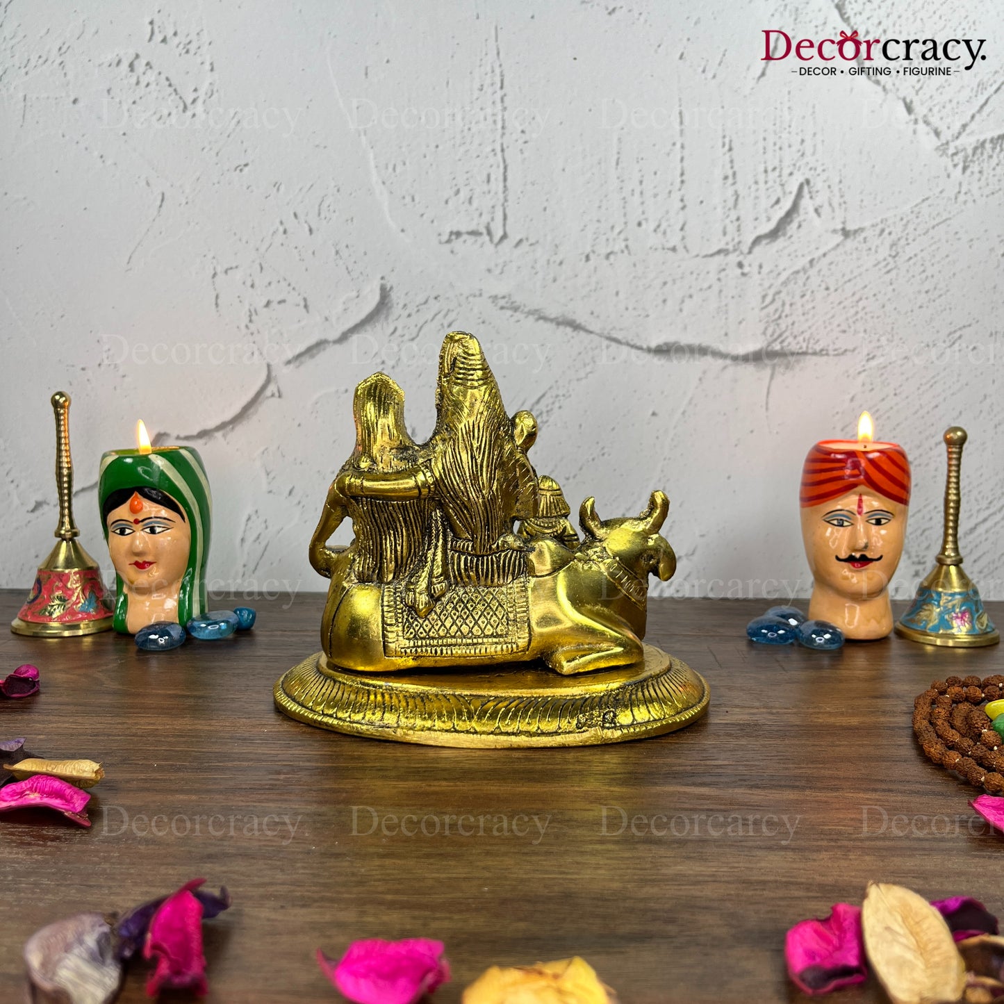 Shree Shiv Parivar Metal golden