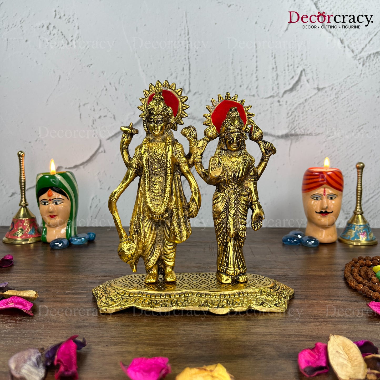 Shree Laxmi Narayan Metal golden