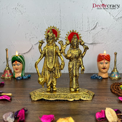 Shree Laxmi Narayan Metal golden