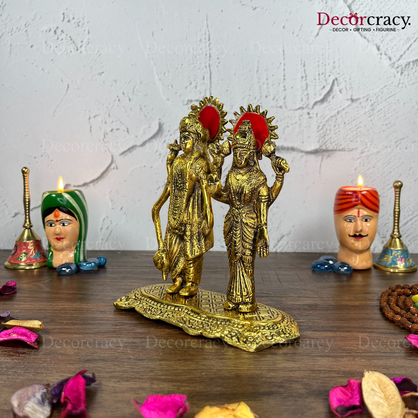 Shree Laxmi Narayan Metal golden