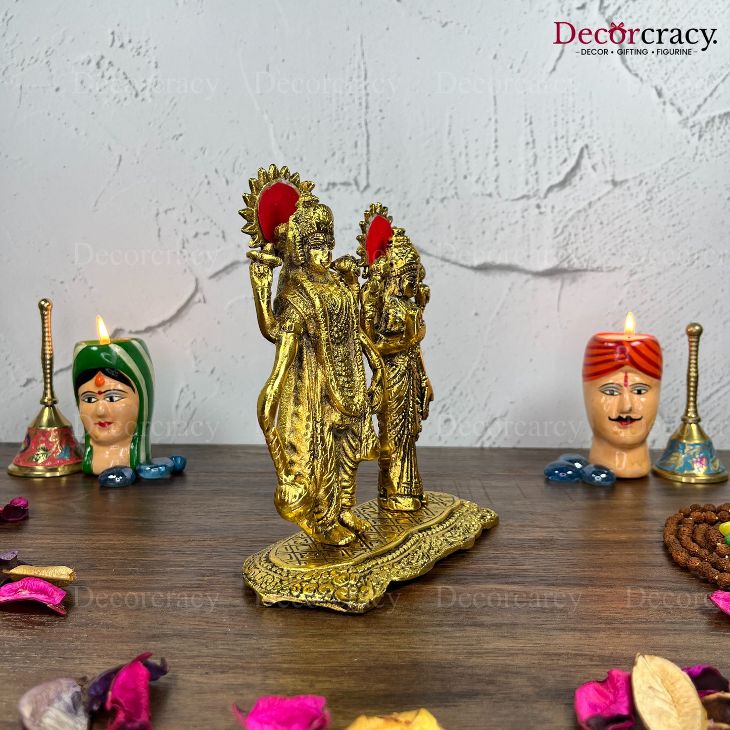 Shree Laxmi Narayan Metal golden