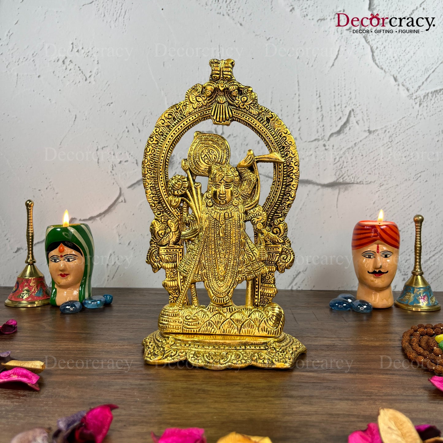Shree Nathji Metal golden