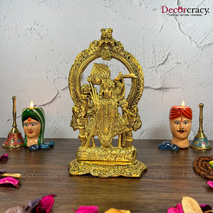 Shree Nathji Metal golden