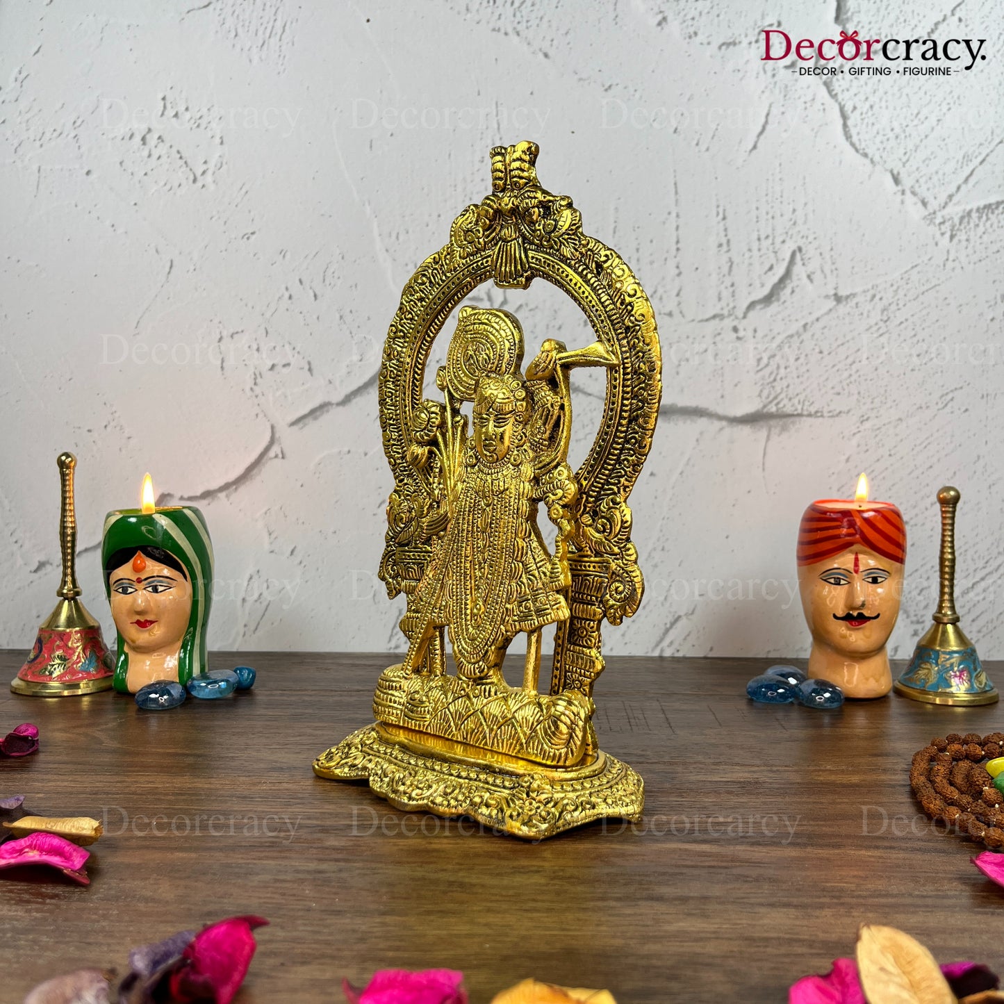 Shree Nathji Metal golden