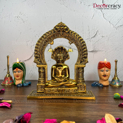 Paashwar Nath Ji Metal golden
