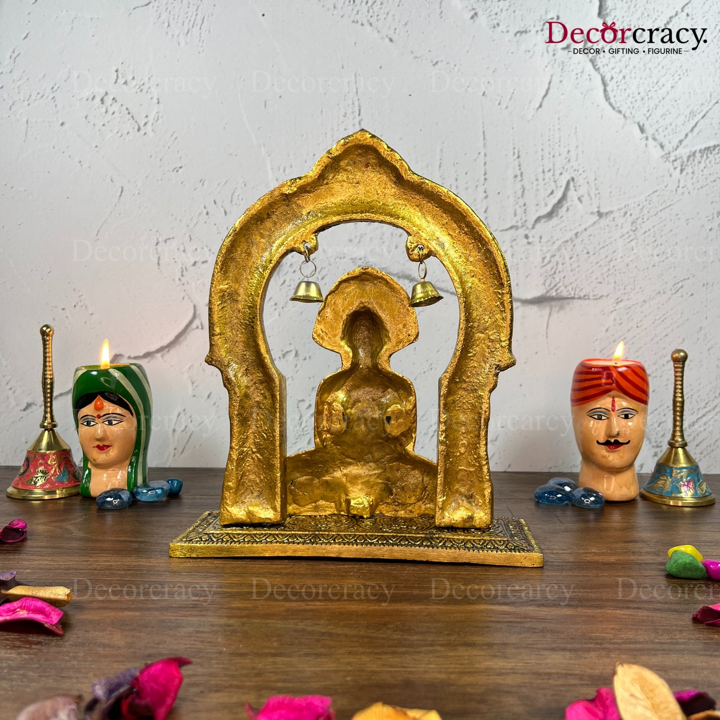 Paashwar Nath Ji Metal golden